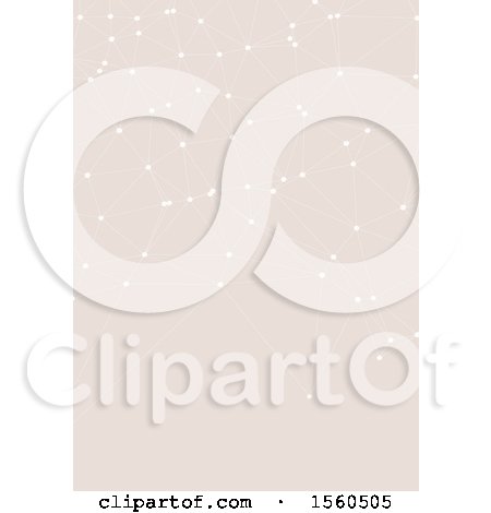 Clipart of a Network Connection Background - Royalty Free Vector Illustration by KJ Pargeter
