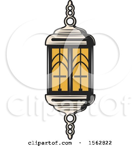 Clipart of a Ramadan Lantern - Royalty Free Vector Illustration by Vector Tradition SM