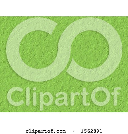 Clipart of a Green Textured Wall Background - Royalty Free Illustration by dero