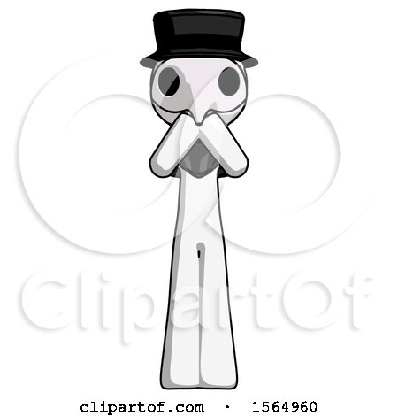 White Plague Doctor Man Laugh, Giggle, or Gasp Pose by Leo Blanchette