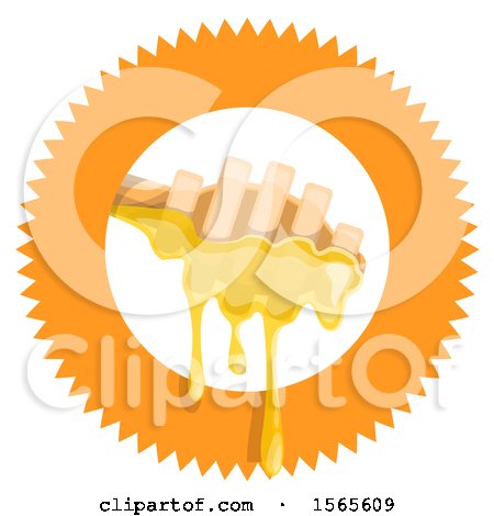 Clipart of a Honey Dipper - Royalty Free Vector Illustration by Vector Tradition SM