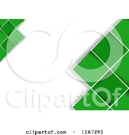 Clipart of a Green Background - Royalty Free Vector Illustration by dero