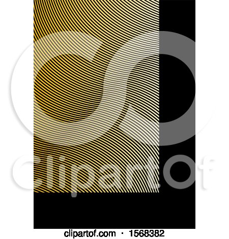 Clipart of a Layout Template Background - Royalty Free Vector Illustration by dero
