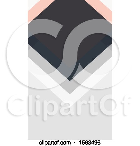 Clipart of a Geometric Diamond Background - Royalty Free Vector Illustration by KJ Pargeter