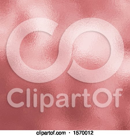 Clipart of a Rose Gold Metal Texture Background - Royalty Free Vector Illustration by KJ Pargeter