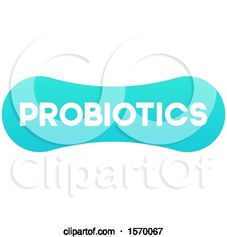Clipart of a Probiotic Design - Royalty Free Vector Illustration by elena