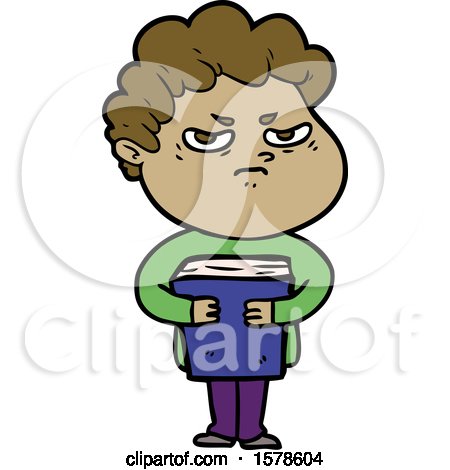 Cartoon Angry Man by lineartestpilot
