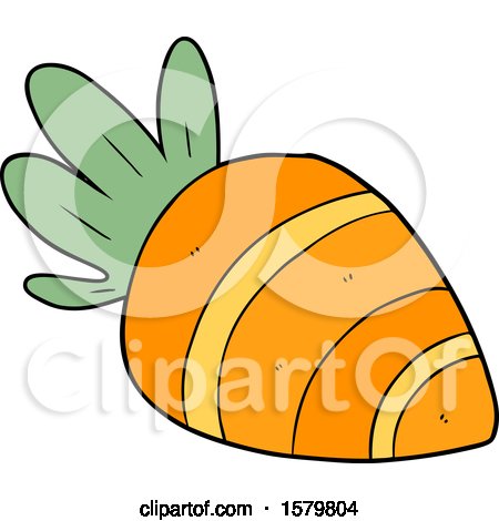 Cartoon Carrot by lineartestpilot