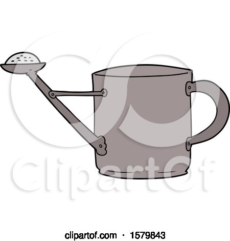 Cartoon Watering Can by lineartestpilot