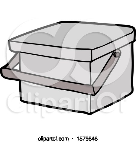 Cartoon Tub with Handle by lineartestpilot