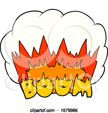 Cartoon Boom Explosion by lineartestpilot