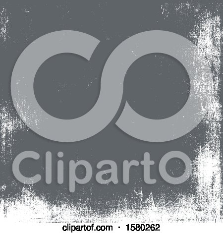 Clipart of a Gray Grunge Background - Royalty Free Vector Illustration by KJ Pargeter