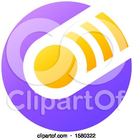 Clipart of a Letter G Crypto Currency Design - Royalty Free Vector Illustration by elena