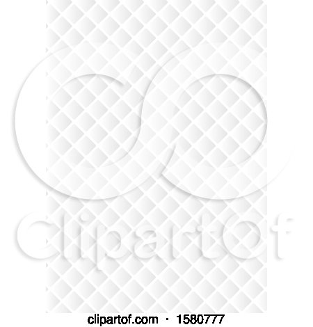 Clipart of a Diamond Patterned Background - Royalty Free Vector Illustration by dero