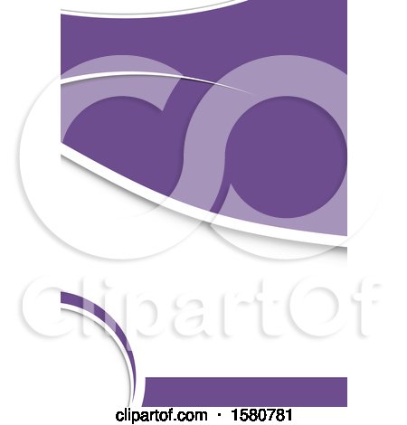 Clipart of a Purple and White Background - Royalty Free Vector Illustration by dero