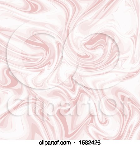 Clipart of a Pink Marble Background - Royalty Free Vector Illustration by KJ Pargeter
