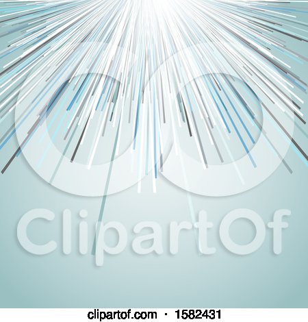 Clipart of a Burst Background - Royalty Free Vector Illustration by KJ Pargeter