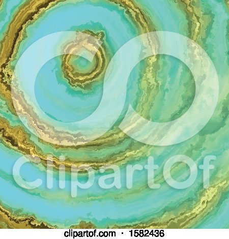 Clipart of a Background of Agate Texture - Royalty Free Vector Illustration by KJ Pargeter