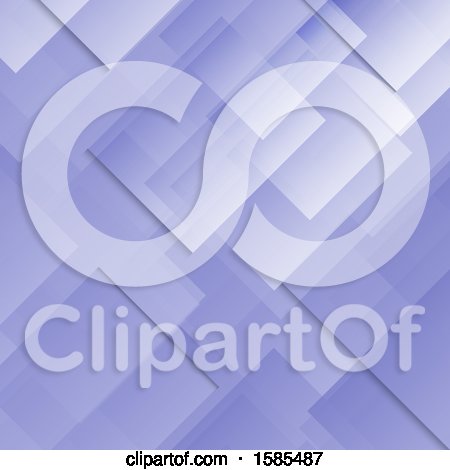 Clipart of a Purple Geometric Background - Royalty Free Vector Illustration by KJ Pargeter
