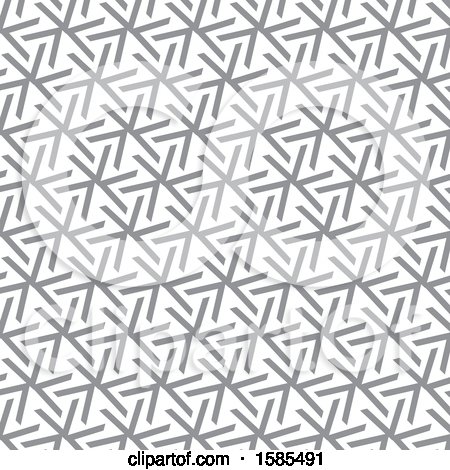 Clipart of a Gray Pattern Background - Royalty Free Vector Illustration by KJ Pargeter