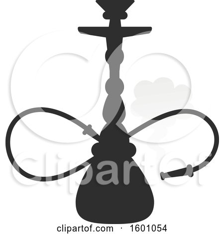 Clipart of a Hookah Design - Royalty Free Vector Illustration by Vector Tradition SM