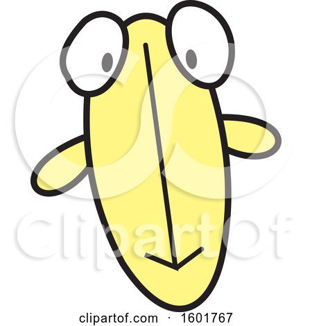 Clipart of a Fish - Royalty Free Vector Illustration by Johnny Sajem