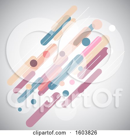 Clipart of a Retro Background - Royalty Free Vector Illustration by KJ Pargeter