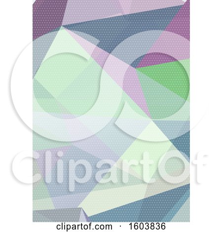 Clipart of a Geometric Background - Royalty Free Vector Illustration by KJ Pargeter