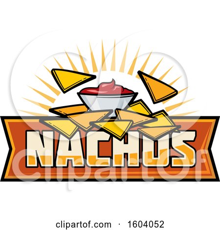 Clipart of a Nachos Design - Royalty Free Vector Illustration by Vector Tradition SM