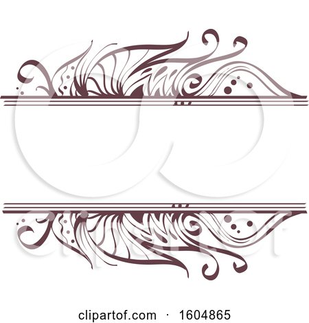 Clipart of a Boho Label Design - Royalty Free Vector Illustration by BNP Design Studio