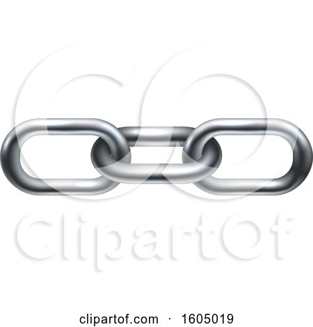 Clipart of Chain Links - Royalty Free Vector Illustration by AtStockIllustration