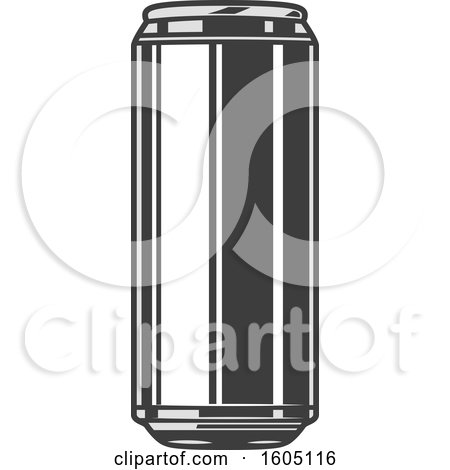 Clipart of a Beer Can - Royalty Free Vector Illustration by Vector Tradition SM