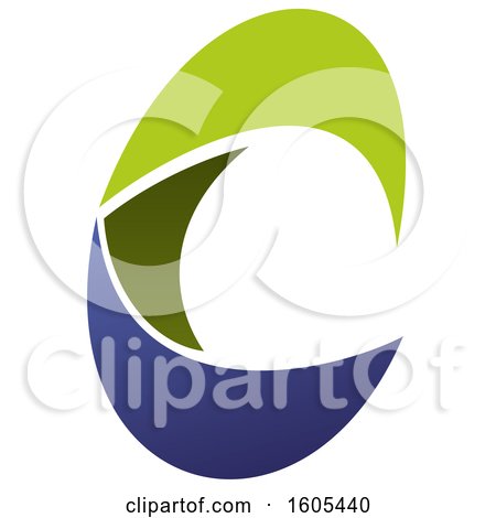 Clipart of a Letter C Logo - Royalty Free Vector Illustration by Vector Tradition SM