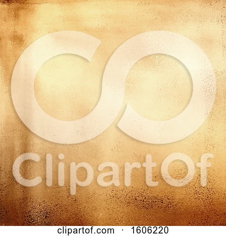 Clipart of a Gold Metallic Background Texture - Royalty Free Illustration by KJ Pargeter