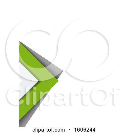 Clipart of a Green Gray and White Background - Royalty Free Vector Illustration by dero