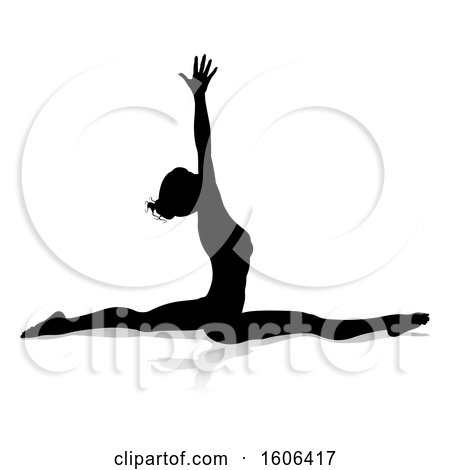 Yoga Pose Illustrations - Clipart Yoga Pose Cartoon, HD Png Download -  kindpng