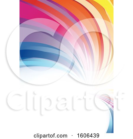 Clipart of a Colorful Background - Royalty Free Vector Illustration by dero