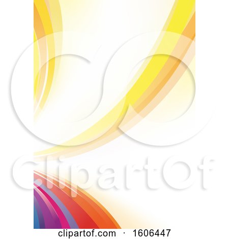 Clipart of a Colorful Background - Royalty Free Vector Illustration by dero