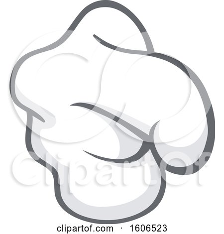 Clipart of a Cartoon Pointing White Emoji Hand - Royalty Free Vector Illustration by yayayoyo