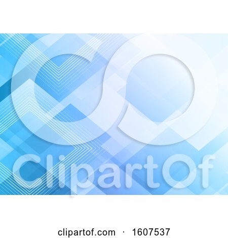 Clipart of a Background with a Geometric Design - Royalty Free Vector Illustration by KJ Pargeter