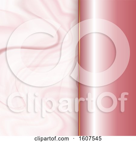 Clipart of a Luxurious Pink Marble Background - Royalty Free Vector Illustration by KJ Pargeter