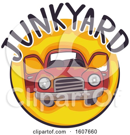 Junk Yard Icon Illustration by BNP Design Studio