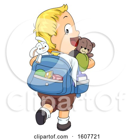 Kid Toddler Boy Possessions Illustration by BNP Design Studio