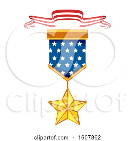 Memorial Medal Ribbon Illustration by BNP Design Studio