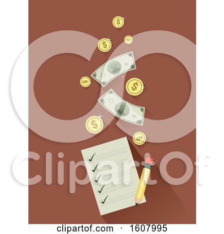 Money Checklist Illustration by BNP Design Studio