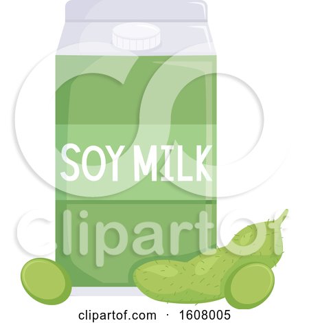 Soy Milk Illustration by BNP Design Studio