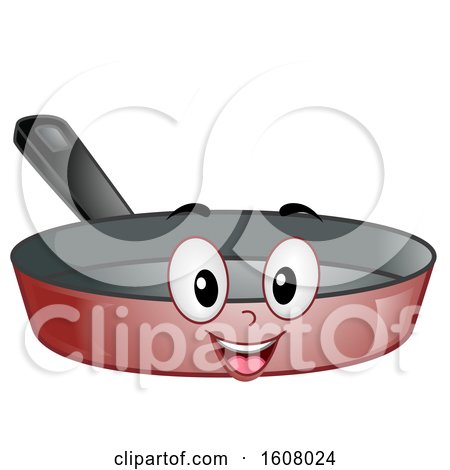 Mascot Frying Pan Illustration by BNP Design Studio