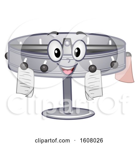 Mascot Ticket Holder Order Illustration by BNP Design Studio