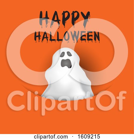 Halloween Ghost Background by KJ Pargeter