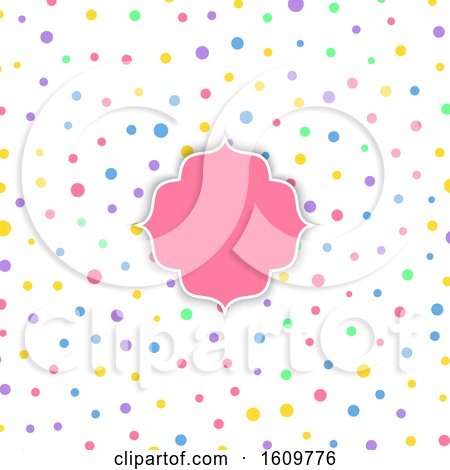 Cute Background with Colourful Circles Pattern by KJ Pargeter